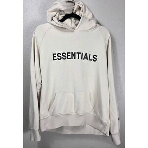 Fear of God Essentials‎ Hoodie Cream/Oatmeal Size Medium